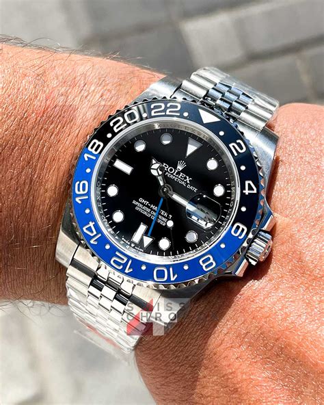 rolex gmt master 2 batman wiki|rolex batman gmt for sale.